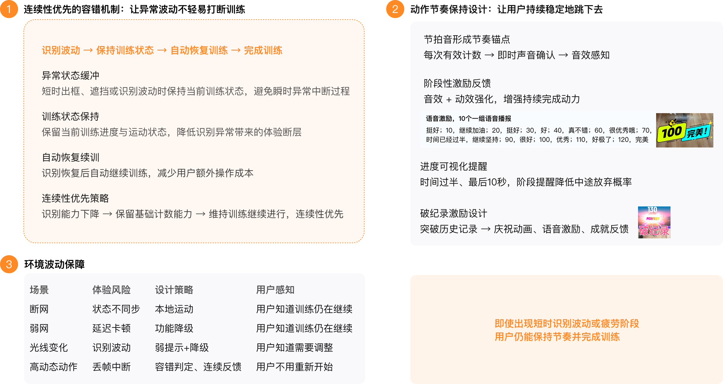 不中断体验